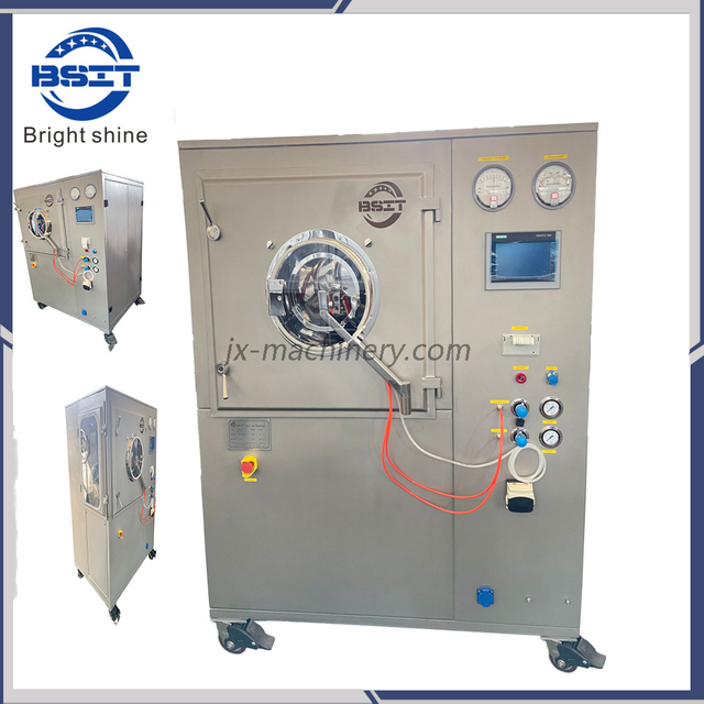 Labortary Mini Tablet Chocolate Sugar Film-Coating Pharmaceutical Machine with 3 Pots