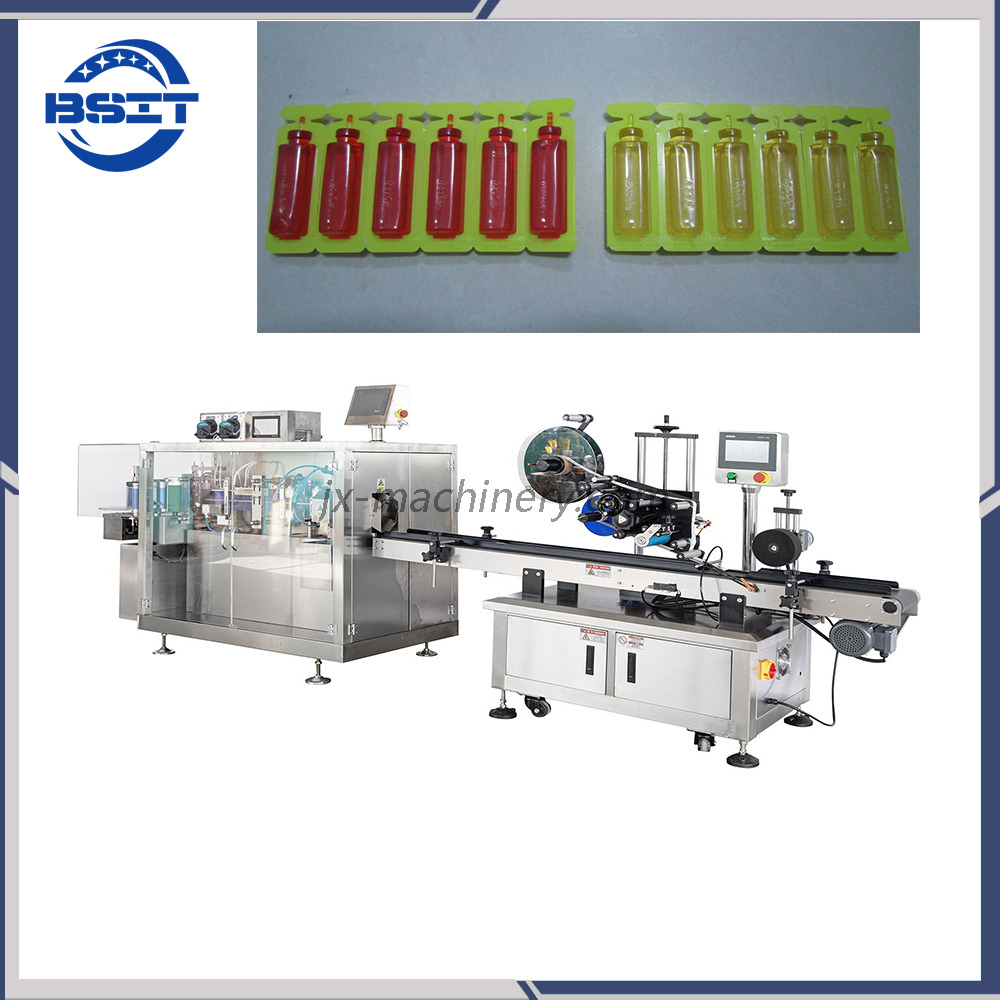 New Model Plastic Ampoule Bottle 5-10ml Filling sealing Machine for Cosmetics (make-up)