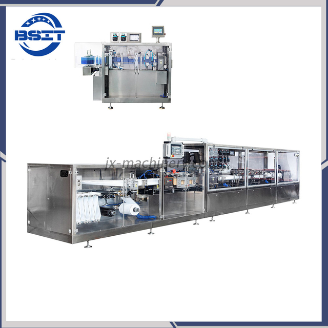 BGS-240-P10 High Speed Plastic Ampoule Filling and Sealing Machine and Labeling Machine