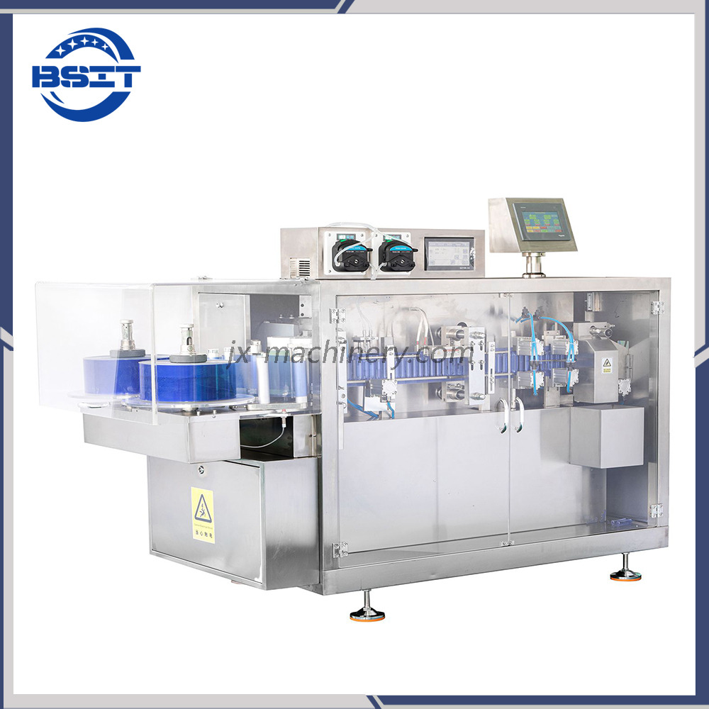 CE Certificate Touch Screen Easy Operate Lubrication Oil Plastic Ampoule Bottle Forming Filling Sealing Machine (DSM)