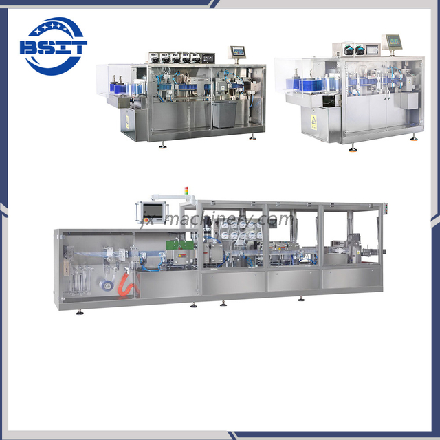 BGS-240 Oral Liquid Probiotics /Vitamin Plastic Ampoule Forming Filling and Sealing Machine